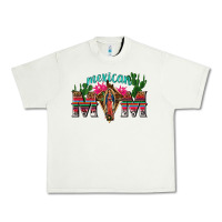 Pistachio mexican mom with cactus Urban Heavy Tee - texasbilliewilder