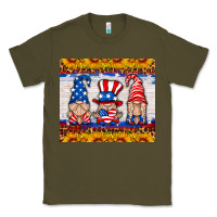 Army Green usa gnome Classic Tee - HRA Design Shop