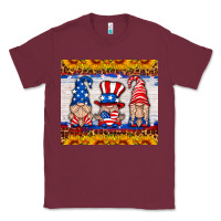 Burgundy usa gnome Classic Tee - HRA Design Shop
