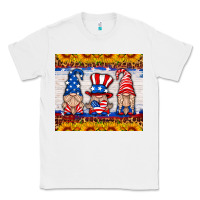 White usa gnome Classic Tee - HRA Design Shop