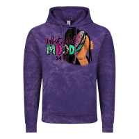 Cloud Purple Unbothered mood 24:7 Vintage Hoodie - RanaPortraitStore