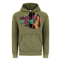 Vintage Olive Unbothered mood 24:7 Vintage Hoodie - RanaPortraitStore