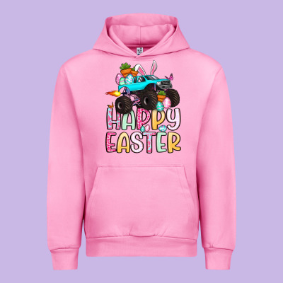Monster Truck Happy Easter Urban Hoodie Designed By Artiststas