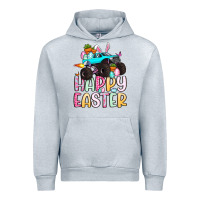 Heather Grey monster truck happy easter Urban Hoodie - Artiststas