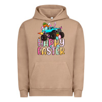 Pigment Burro monster truck happy easter Urban Hoodie - Artiststas