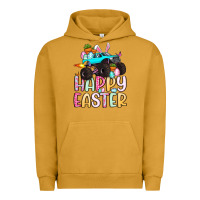 Pigment Peanut Butter monster truck happy easter Urban Hoodie - Artiststas