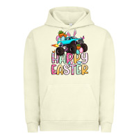Pigment Pistachio monster truck happy easter Urban Hoodie - Artiststas