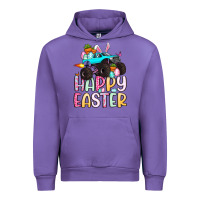 Tulip monster truck happy easter Urban Hoodie - Artiststas