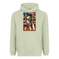 Matcha Western American Pig Heavyweight Hoodie - LillyAllenDesigns