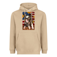 Mushroom Western American Pig Heavyweight Hoodie - LillyAllenDesigns