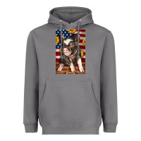 Storm Western American Pig Heavyweight Hoodie - LillyAllenDesigns