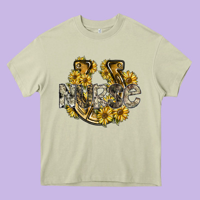 Nurse Heavy Core Tee Designed By Sublimationcraftshop