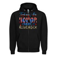 Black today we honor and remember Zipper Hoodie - JahusDesignShop