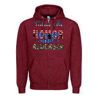 Burgundy today we honor and remember Zipper Hoodie - JahusDesignShop