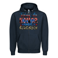 Navy today we honor and remember Zipper Hoodie - JahusDesignShop