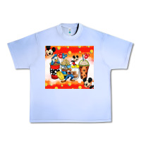 Grape Ice cartoon characters coffee cups Urban Heavy Tee - Zillion Design Studio