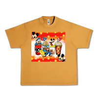 Peanut Butter cartoon characters coffee cups Urban Heavy Tee - Zillion Design Studio
