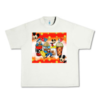 Pistachio cartoon characters coffee cups Urban Heavy Tee - Zillion Design Studio
