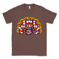 Chestnut usa gnome sunflower rainbow Classic Tee - HRA Design Shop