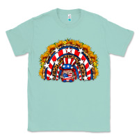 Seafoam usa gnome sunflower rainbow Classic Tee - HRA Design Shop
