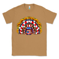 Toasted Coconut usa gnome sunflower rainbow Classic Tee - HRA Design Shop
