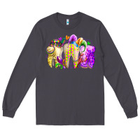 Smoke mardi gras tooth Long Sleeve Tee - RacoonDesign