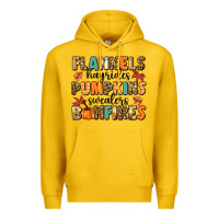 Lemon flannels hayrides pumpkinsbonfires Premium Hoodie - MaliasSmallBusiness