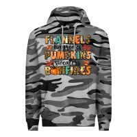 Slate Camo flannels hayrides pumpkinsbonfires Premium Hoodie - MaliasSmallBusiness