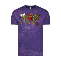 Cloud Purple cinco de mayo nurse Vintage Tee - BarkalooDesign