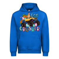Cobalt egg crusher monster truck easter Urban Hoodie - Artiststas