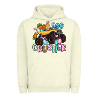 Pigment Pistachio egg crusher monster truck easter Urban Hoodie - Artiststas