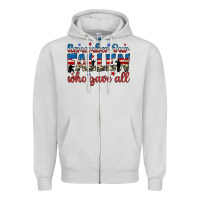 Dove Grey remember our fallen who gave all Zipper Hoodie - JahusDesignShop