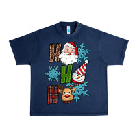 Navy ho ho ho christmas Urban Heavy Tee - RanaPortraitStore
