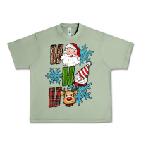 Oil Green ho ho ho christmas Urban Heavy Tee - RanaPortraitStore