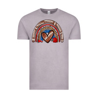 Vintage Zinc football rainbow Vintage Tee - Zillion Design Studio