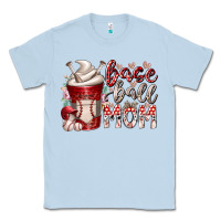 Dusty Blue baseball mom coffee Classic Tee - RacoonDesign