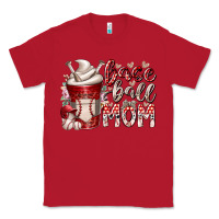 Red baseball mom coffee Classic Tee - RacoonDesign