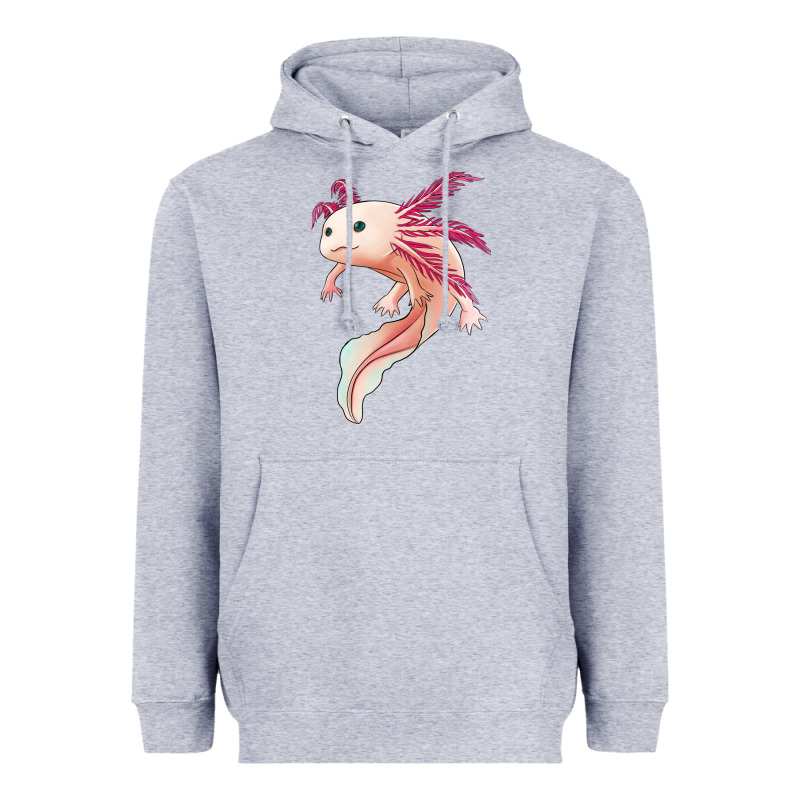 Axolotl Heavyweight Hoodie by Jasminsmagicworld | Teevron