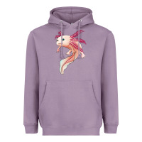 Lavender axolotl Heavyweight Hoodie - Jasminsmagicworld