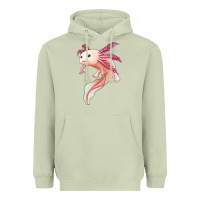 Matcha axolotl Heavyweight Hoodie - Jasminsmagicworld