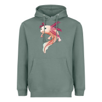 Sage axolotl Heavyweight Hoodie - Jasminsmagicworld