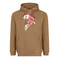 Toasted Coconut axolotl Heavyweight Hoodie - Jasminsmagicworld