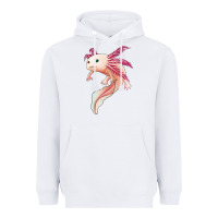 White axolotl Heavyweight Hoodie - Jasminsmagicworld