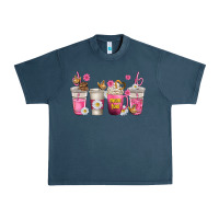 Midnight Navy mom fuel coffee cups Urban Heavy Tee - texasbilliewilder