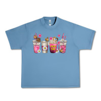 Pebble Blue mom fuel coffee cups Urban Heavy Tee - texasbilliewilder