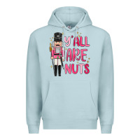 Blue Mist yall are nuts Premium Hoodie - MaliasSmallBusiness