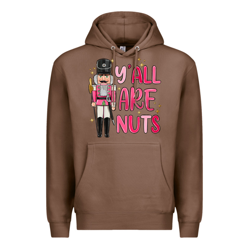Yall Are Nuts Premium Hoodie by MaliasSmallBusiness | Teevron