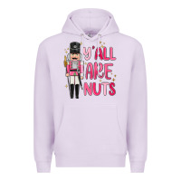 Lilac yall are nuts Premium Hoodie - MaliasSmallBusiness
