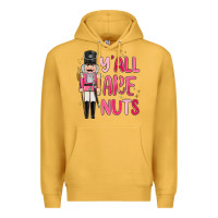 Mustard yall are nuts Premium Hoodie - MaliasSmallBusiness