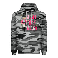 Slate Camo yall are nuts Premium Hoodie - MaliasSmallBusiness
